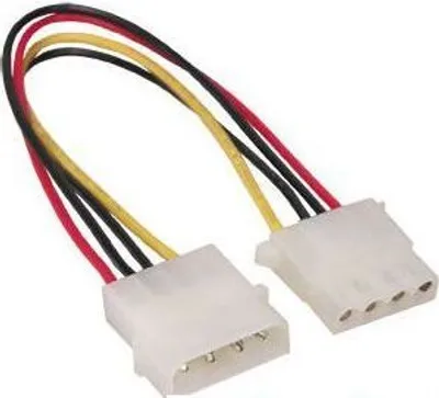 Image de InLine Rallonge 4 broches 5,25" 0,3 m