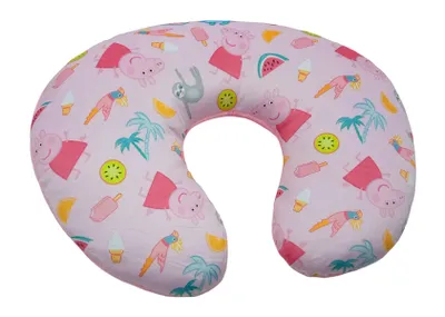 Produktbild von Peppa Pig Reisekissen für Kinder, Nackenkissen aus 100% Polyester, waschbar, ab 3 Jahre
