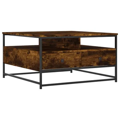 Produktbild von Couchtisch Räuchereiche 80x80x45 cm Holzwerkstoff