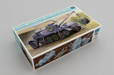Obrázok produktu pre Ťažký ťahač 18 t s 6-tonovým žeriavom Billstein, Sd.Kfz.9/1 / 1:35