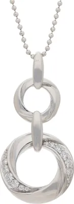 Produktbild von Kettenanhänger Silber 925 Zirkonia JL10-02-2579 JuwelmaLux