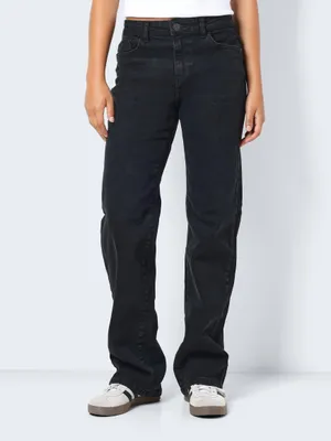 Produktbild von NOISY MAY Denim Jeans Hose Wide Leg Stretch Pants NMYOLANDA Größe: 29W / 30L