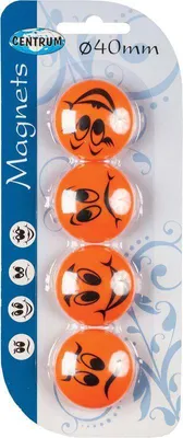 Produktbild von Magnesy do tablicy suchościeralnej 40mm 4 szt.