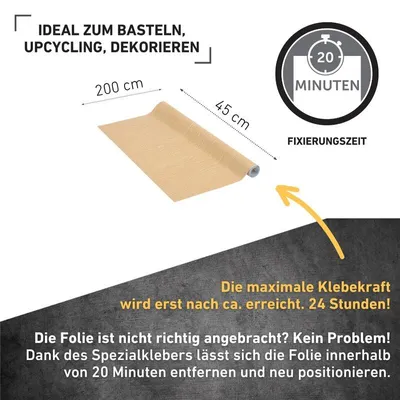 Produktbild von Perfect Fix® Klebefolie Kiefer oregon - 67,5x200cm