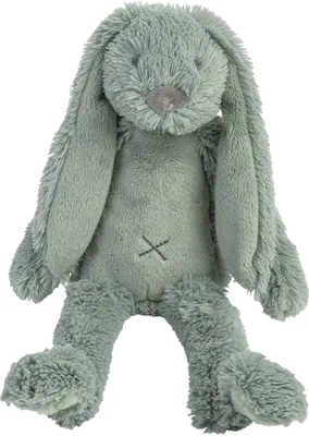 Image de Happy Horse Peluche Lapin Richie vert petit - 28cm Jouet en peluche