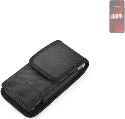 Produktbild von Holster Gürteltasche kompatibel mit Xiaomi 13T Holster Gürtel Tasche wasserabweisend Handy Hülle Schutz Hülle Outdoor schwarz K-S-Trade