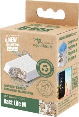 Produktbild von Filtermaterial Aquatlantis B-Box Bact Life M für Box Innenfilter reduziert Ammonium/Ammoniak, Nitrat und Nitrit