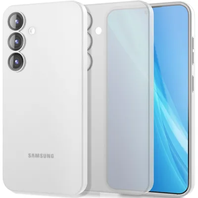 Obrázok produktu pre NALIA Phantom pre Samsung Galaxy S25 - 0,3 mm tenký kryt - biely transparentný