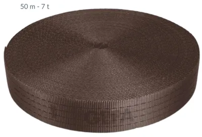 Obrázek produktu pro GEFA - Popruh (50 m) 7t těžký (šířka 75 mm)