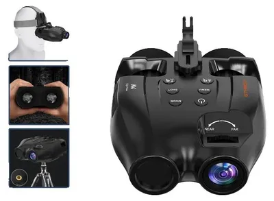 Zdjęcie produktu dla Lornetki noktowizyjne, 5-krotny zoom cyfrowy, nagrywanie wideo w rozdzielczości 1080p, model N4, brak zasilacza