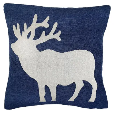 Produktbild von Deko Kissen Weihnachtskissen mit Hirsch Motiv 50x50 cm in verschiedenen Farben