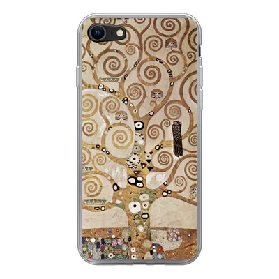 Produktbild von MuchoWow® Handyhülle Schutzhülle Hülle für iPhone 8 Der Baum des Lebens - Gustav Klimt Silikon Softcase Handy Hülle - Schutzhaube