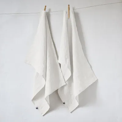 Produktbild von 2 Geschirrtücher 50 x 70 cm SOLINE Kreide