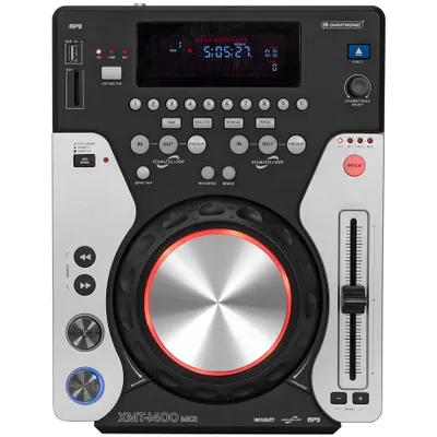 Zdjęcie produktu dla Omnitronic XMT-1400 MK2 Stołowy DJ odtwarzacz