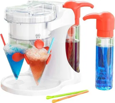 Produktbild von Elektrischer Getränkedispenser Eiswaffelmacher für Slushies und eiskalte Getränke