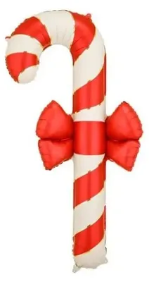 Image de Ballon en forme de sucette avec nœud, 70x131,5 cm - PartyDeco