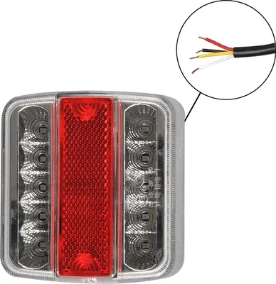 Immagine prodotto di Fanale posteriore 4 funzioni 98x105mm 14LED