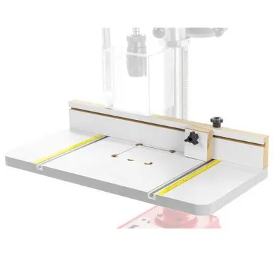 Produktbild von Bohrtisch BT64 für Ständerbohrmaschinen, Plattendicke 25.4mm, Anschlag 605x75mm, max. 30kg