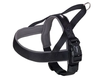 Produktbild von Nobby Norweger Geschirr Classic Preno schwarz/grau, Bauchumfang: 38-50 cm