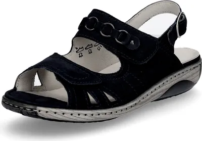 Produktbild von Waldläufer Damen Sandale Garda dunkelblau 4,5