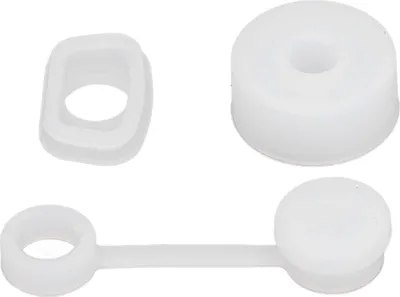 Produktbild von Auslaufsicheres Stopper-Set aus Silikon, wiederverwendbar, für unterwegs, Zubehör für auslaufsichere Stopper aus Silikon