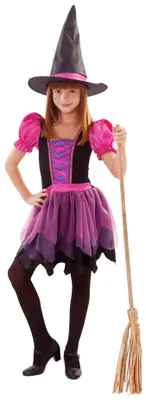 Produktbild von Hexe Walpurgis - Halloween Kostüm Kinder Mädchen Kindergröße: 116