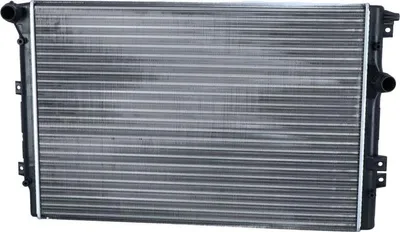 Productafbeelding van Radiateur met koelribben, 650 - 453 mm, aluminium, NRF, geschikt voor onder andere VW Tiguan