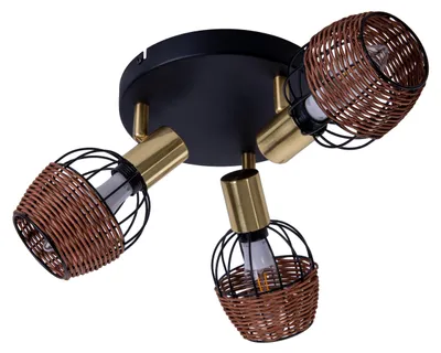 Produktbild von Näve Spotleuchte CORBIS Ø38cm schwarz 1389122