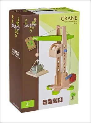 Produktbild von Johntoy 80011 Jouéco® - Holzkran