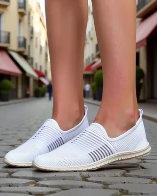 Zdjęcie produktu dla Royalfashion Damskie buty sportowe wsuwane Ollabes, rozmiar 39