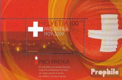 Produktbild von Briefmarken Schweiz 2009 Mi Block44 (kompl.Ausg.) postfrisch Pro Patria