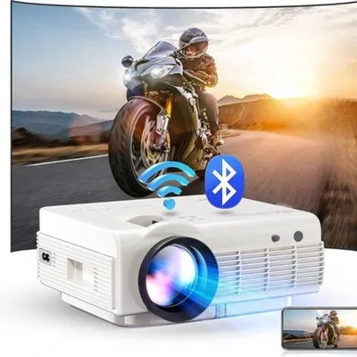 Immagine prodotto di Proiettore - Proiettore 4K - 5G/Wi-Fi/Bluetooth - Home cinema - 15.000 lumen