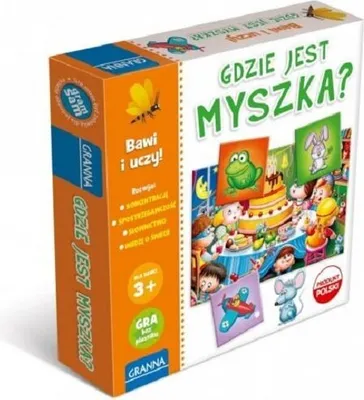 Zdjęcie produktu dla Gra Gdzie jest myszka? edukacyjna