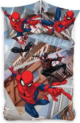 Immagine prodotto di SpiderMan Bettbezug City 140 x 200 cm - 60x70cm