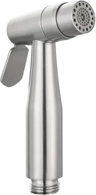 Productafbeelding van Hand bidetsprayer Premium RVS sprayer Shattaf - Alleen bidet-spray kop voor WC - WC reiniging bevestigingshulzen