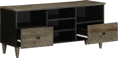 Produktbild von vidaXL TV-Schrank 100x33x46 cm Massivholz Mango