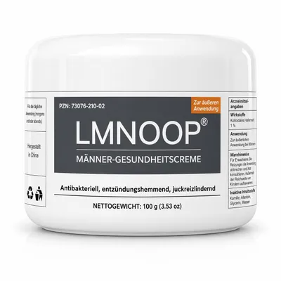 Produktbild von Männer Intim Creme: 100% Natürliche Kräuter-Creme gegen Balanitis – Entzündungshemmend, Hilft bei Hefepilz & Juckreiz, Auch für Empfindliche Haut