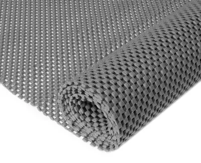 Immagine prodotto di Tappetino antiscivolo 100 x 150 cm, grigio, in PVC, base antiscivolo, multiuso