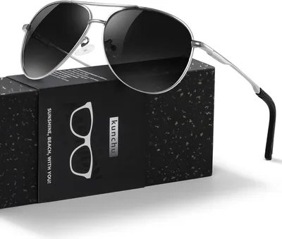 Produktbild von Kunchu Polarisierte Sonnenbrille UV400-Schutz für Herren und Damen