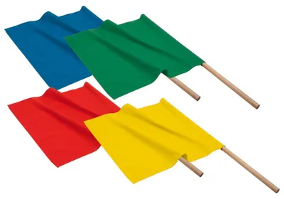Zdjęcie produktu dla Zestaw flag ostrzegawczych Dönges, 8345T21755 (flagi ostrzegawcze flaga ostrzegawcza flaga ostrzegawcza)