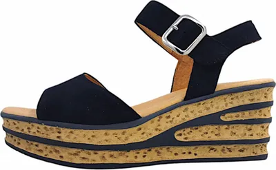 Image de Sandales Gabor, couleur bleu, modèle décontracté