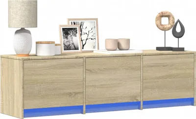 Obrázek produktu pro vidaXL TV skříňka, materiál: dřevotříska, Imitace: Sonoma