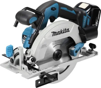 A cordless circular saw is shown against a white background.