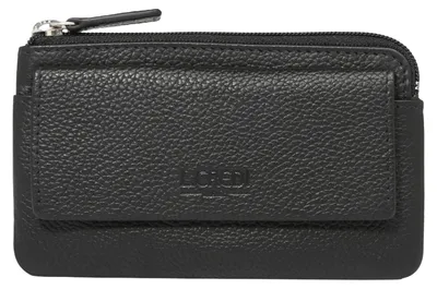 Produktbild von L.CREDI Leder Schlüsselmäppchen Clara Key Case Black schwarz