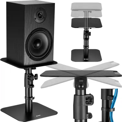 Productafbeelding van MOZOS MSK6: Statief/standaard voor monitorluidsprekers, 2 stuks