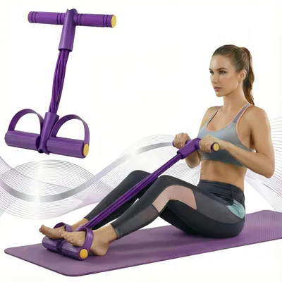 Productafbeelding van Buiktrainer voor Thuis met Weerstandsbanden