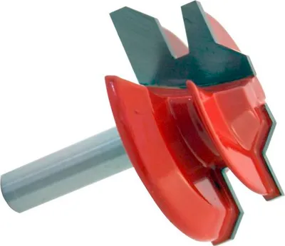 Zdjęcie produktu dla 45° twardy metal frez do złącz drewnianych z nakładką wolframuz zaczepem 8 mm