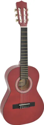 Produktbild von DIMAVERY AC-303 Klassikgitarre 1/2, rot (26242053)