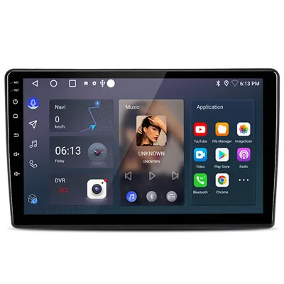 Zdjęcie produktu dla 9-calowe radio samochodowe Carplay Android 15 do Citroena C2 C3  2002-2009 DAB+ GPS NAVI WIFI BT SWC USB FM DSP 2 GB+64 GB