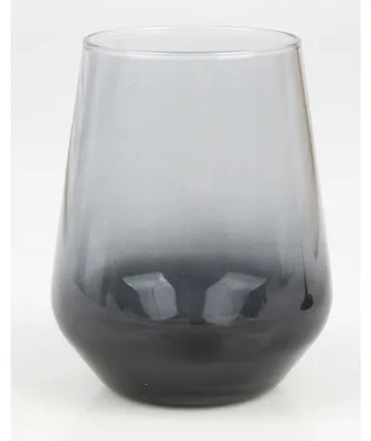 Image de 12x Verre à eau 425ml Gris Verres à boire Cuisine Bar Soft Drink Longdrink Cocktail